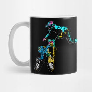 motocross freestyle Mug